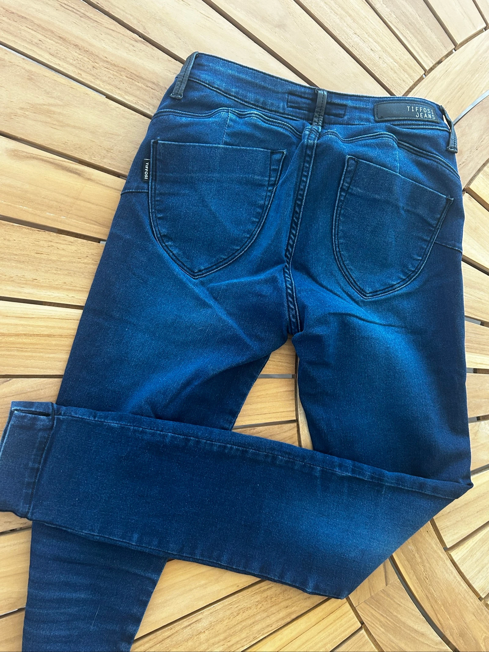 Tiffosi dark blue slim stretch jeans size XS / teen 14-16 years old – photo 3